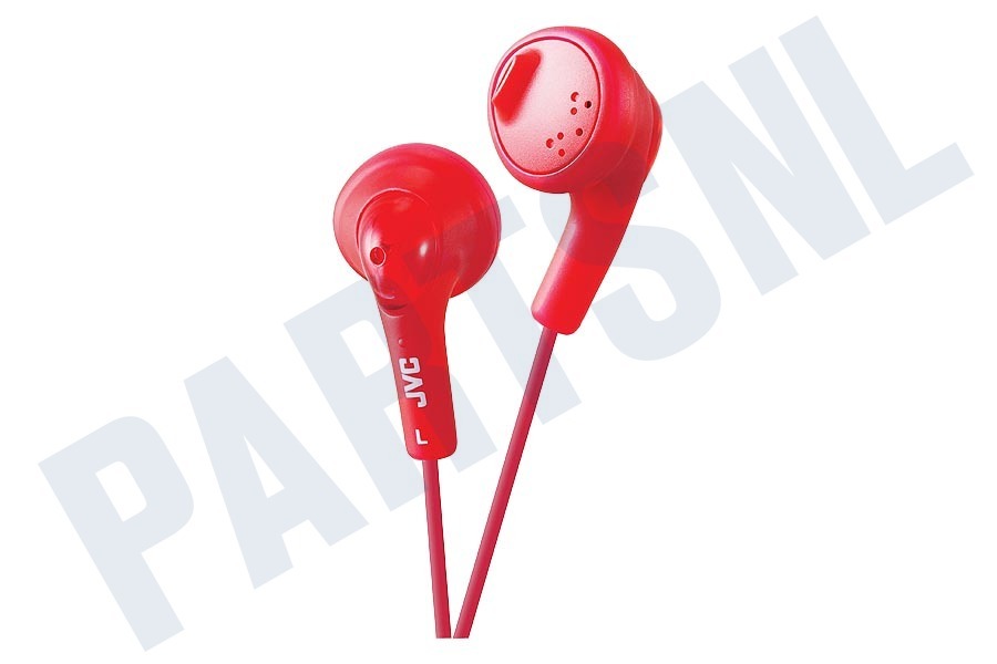 JVC HA-F160-R-E Gumy In Ear Hoofdtelefoon Rood