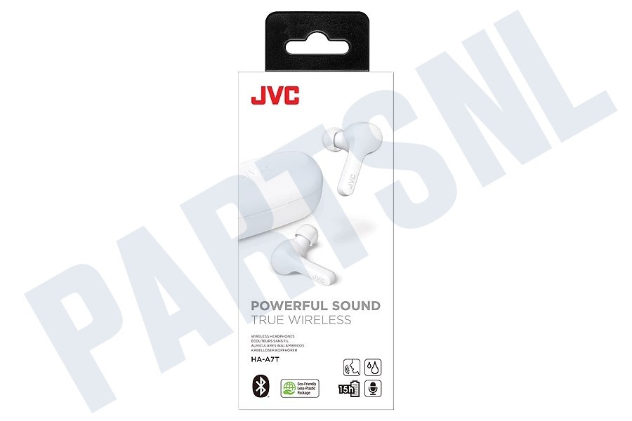 JVC HA-A7T-WN True Wireless Headphones, White