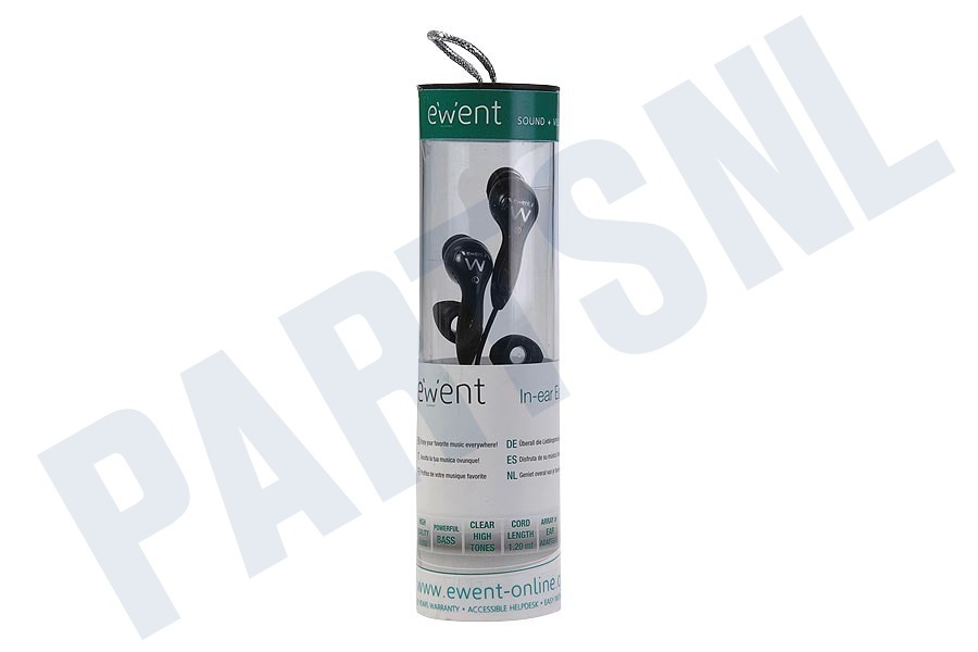Ewent Oordopjes In-ear hoofdtelefoon