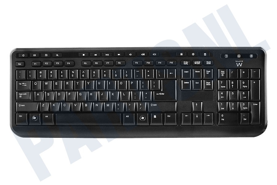 Ewent Toetsenbord Softtouch, incl. muis