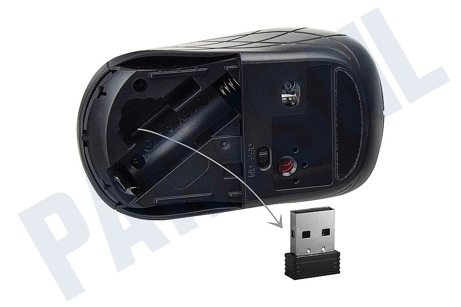 Ewent EW3193 Toetsenbord Softtouch, incl. muis