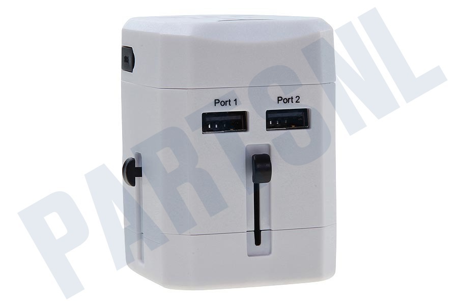 Mobilize 21895 Mobilize International Travel Adapter incl 2-Port USB