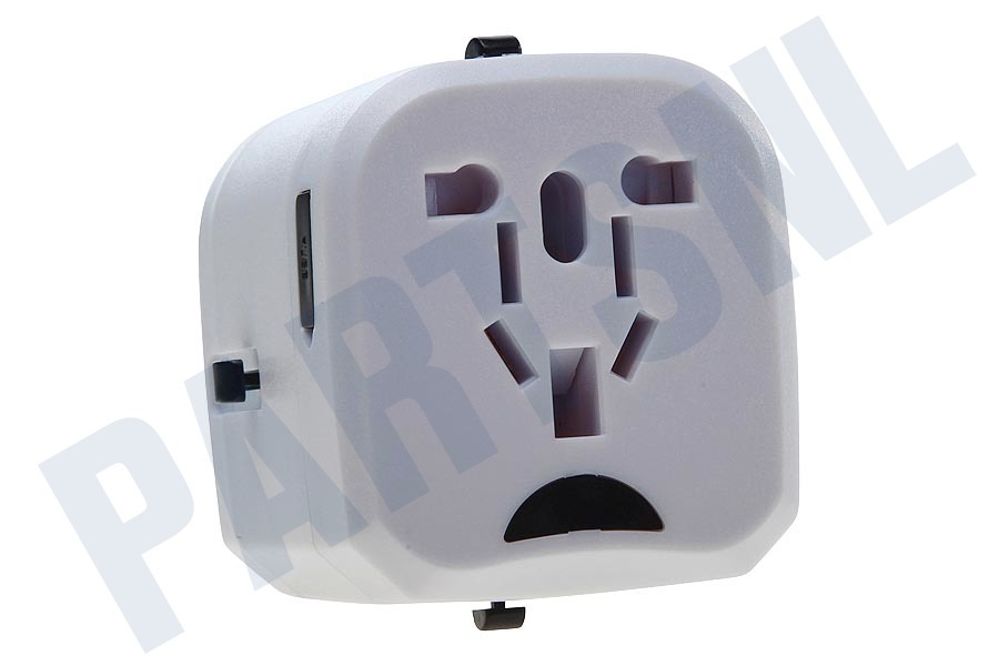 Mobilize 21895 Mobilize International Travel Adapter incl 2-Port USB