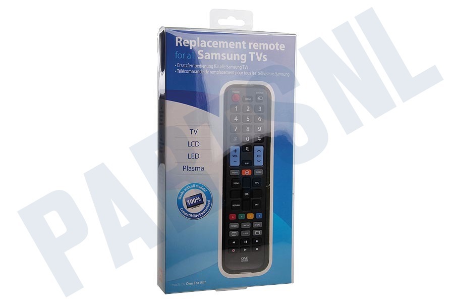 One For All URC 1910 Afstandsbediening Geschikt voor alle Samsung televisies