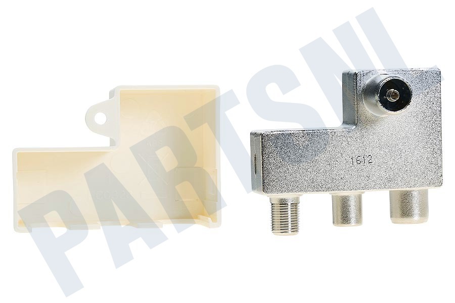 Braun Telecom POA 3 IEC-NL Verdeel element Radio-TV-modem verdeler