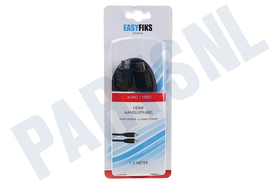 Easyfiks HDMI Kabel 1.4 High Speed met Ethernet, 1.2 Meter