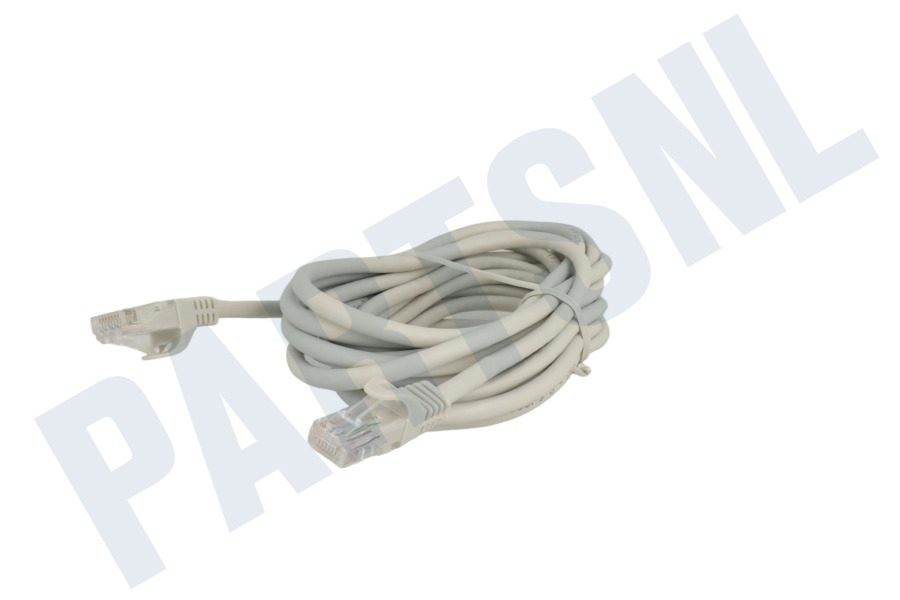 Easyfiks UTP CAT6E Netwerkkabel Grijs, 5 meter, 2x RJ45 Male