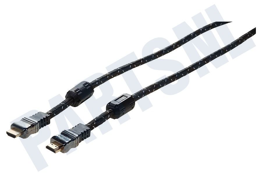 Masterfiks HDMI Kabel 1.4 High Speed + Ethernet, 1.5 Meter, Verguld