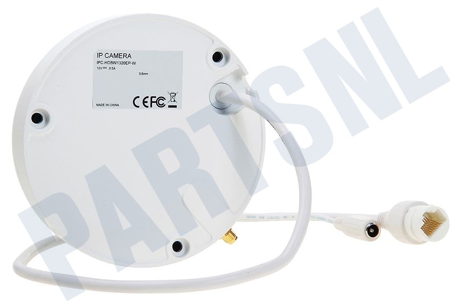 Dahua IPC-HDBW1320E-W Beveiligingscamera 3 Megapixel HD 1080P Wifi, 81 graden