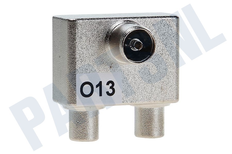 Hirschmann DPO2104 Coax Splitter IEC Female ingang, 2x Male uitgang, nummer 11