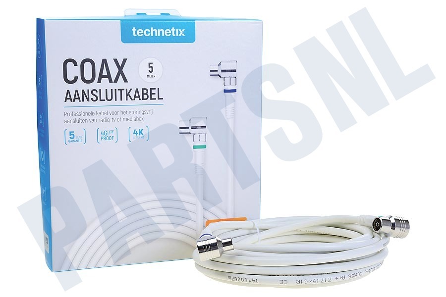 Technetix 11201530 Coax Aansluitkabel 5 meter