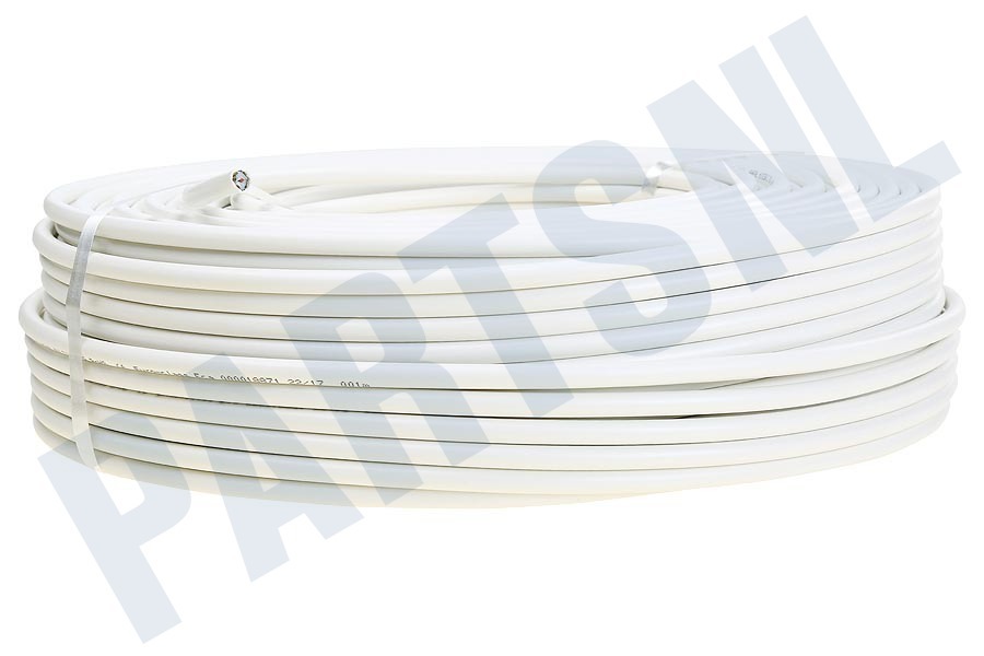 Hirschmann KOKA 799 Eca/100 White Coaxkabel Coaxkabel wit 100 meter