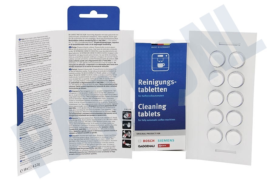 Bosch Koffiezetapparaat Reiniger Voor koffiezetapparaten 2,2 gram
