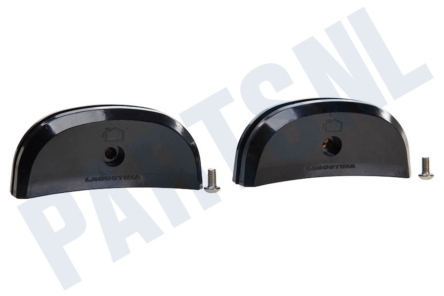 Tefal 8900986206 Handvat Lagostina kort zwart No.2