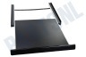 Universeel Combirand Aluminium Met Werkblad Luxe, Zwart