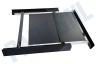 Universeel Combirand Aluminium Met Werkblad Luxe, Zwart