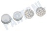 WPRO SKA202 Wpro Trillingsdempers Wit 4 stuks