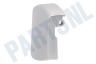 Alternatief Wasmachine Deurgreep Breed, 10cm, metallic grijze plastic greep
