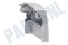 Alternatief Wasmachine Deurgreep Breed, 10cm, metallic grijze plastic greep