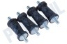 Universeel Centrifuge Ophangrubber recht 4 cm -GMT-