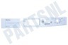 Blomberg Wasdroger 2970009014 Bedieningspaneel