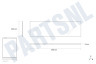 Ariston Koelkast 280888, C00280888 Glasplaat Glas 466x292x4