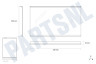 Whirlpool Koelkast 517626, C00517626 Glasplaat 434x292x4mm