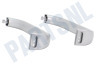 Bosch Koelkast Handgreep 30,5 cm Grijs gebogen