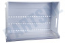 Beko Koelkast Vrieslade Wit, Transparant Front