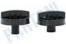 Dometic Koelkast Knop 2 stuks, zwart