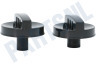 Dometic Koelkast Knop 2 stuks, zwart