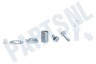 Calex 940014 Calex Metalen Plafondplaat 100mm Mat Parel Zwart 1 Gat