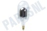 Calex Sundsvall Clear/Titanium Fusion LED lamp 3W Dimbaar