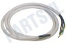 Universeel Snoer Perilex snoer 5x2,5mm2 H05VV-F Wit 2M
