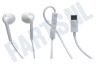 Grab 'n Go GNG334 Hoofdtelefoon USB-C met Microfoon, Wit