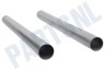 Nilfisk Stofzuiger Zuigbuis Aluminium, 2 stuks