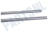 Nilfisk Stofzuiger Zuigbuis Aluminium, 2 stuks