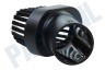 Nilfisk Stofzuiger Borstel Plumeau 32 mm, Ovaal