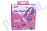 JVC HA-KD7-R Tinyphones Pink
