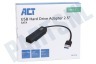 ACT AC1510 USB 3.1 Gen1 naar 2.5 inch SATA kabel voor SSD en HDD