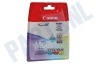 Canon 2934B015 Inktcartridge CLI 521 Color pack C/M/Y