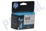 HP Hewlett-Packard HP 343 Inktcartridge No. 343 Color