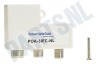 Braun Telecom POA 3 IEC-NL Verdeel element Radio-TV-modem verdeler