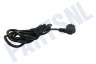 Easyfiks Netvoedingskabel C5, 230V, 10 Amp, 3x0.75mm2, 2,5Meter