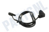 Easyfiks Netvoedingskabel C7 haaks, 2x0.75mm2, 1,5 Meter Zwart