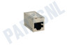 Easyfiks CAT5 Koppelstuk 2x RJ45 8p8c Contra Female Afgeschermd