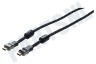 Masterfiks HDMI Kabel 1.4 High Speed + Ethernet, 1.5 Meter, Verguld