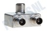 Hirschmann DPO2104 Coax Splitter IEC Female ingang, 2x Male uitgang, nummer 11