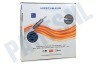 Hirschmann KOKA 799 Eca/100 White Coaxkabel Coaxkabel wit 100 meter