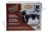 WPRO UCF200 Koffiekan 9/12 kops -zwart-